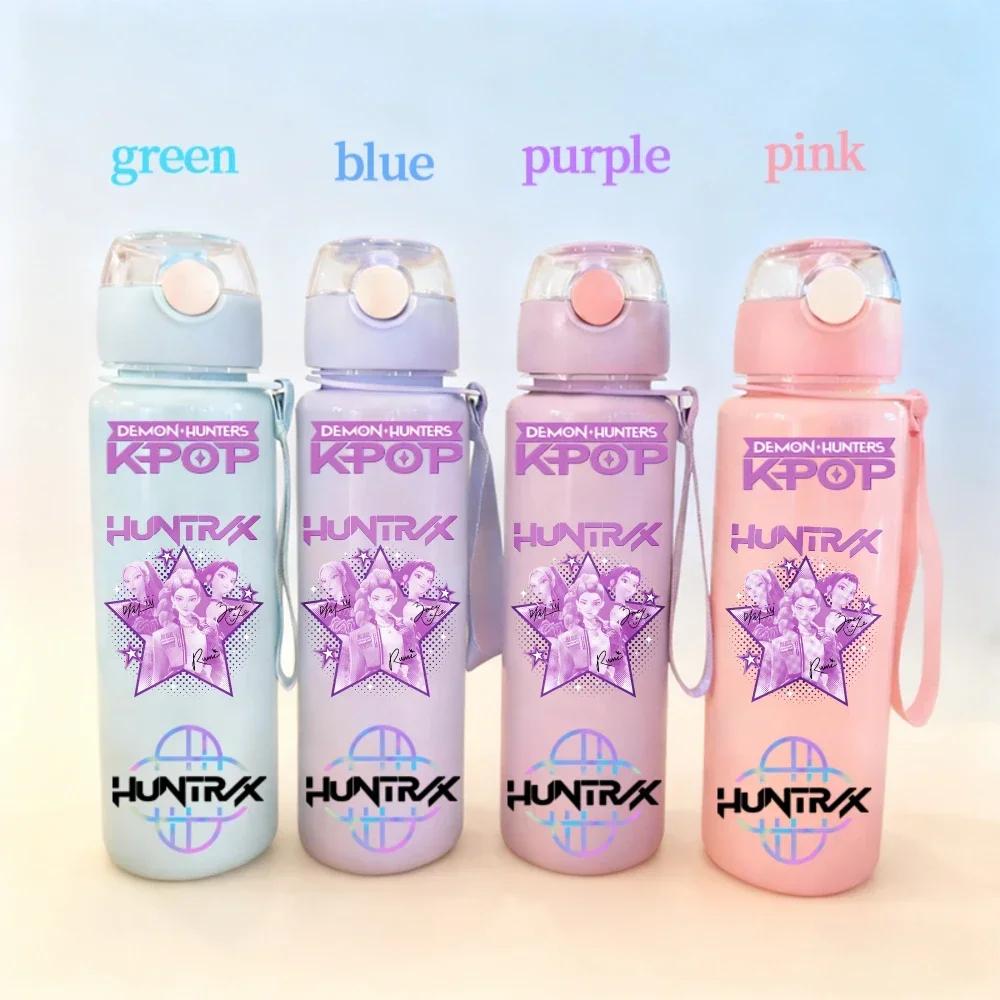 700ML KPOP Devil Hunter Stainless Steel Insulated Mug Anime Cartoon Style Portable Cup Fit designed for Students plus Children