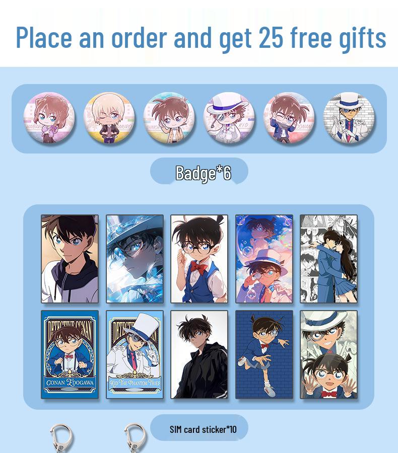 Detective Conan x Kaito Kid Large Capacity Backpack for Students