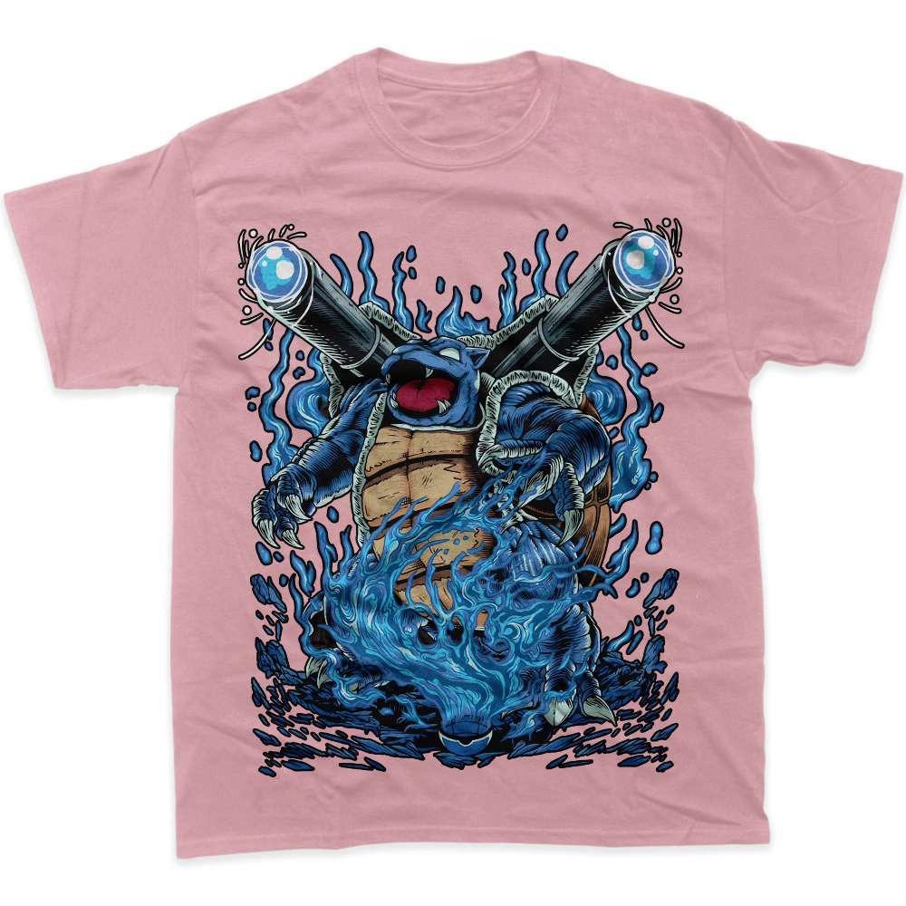 Blastoise Pokemon Anime Graphic TShirt for Collectors Mens 2026 Summer Fashion Oversize Street Casual Y2K Streetwear Clothing