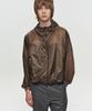 Heute Kade Sheer Hooded Jacket (Brown)