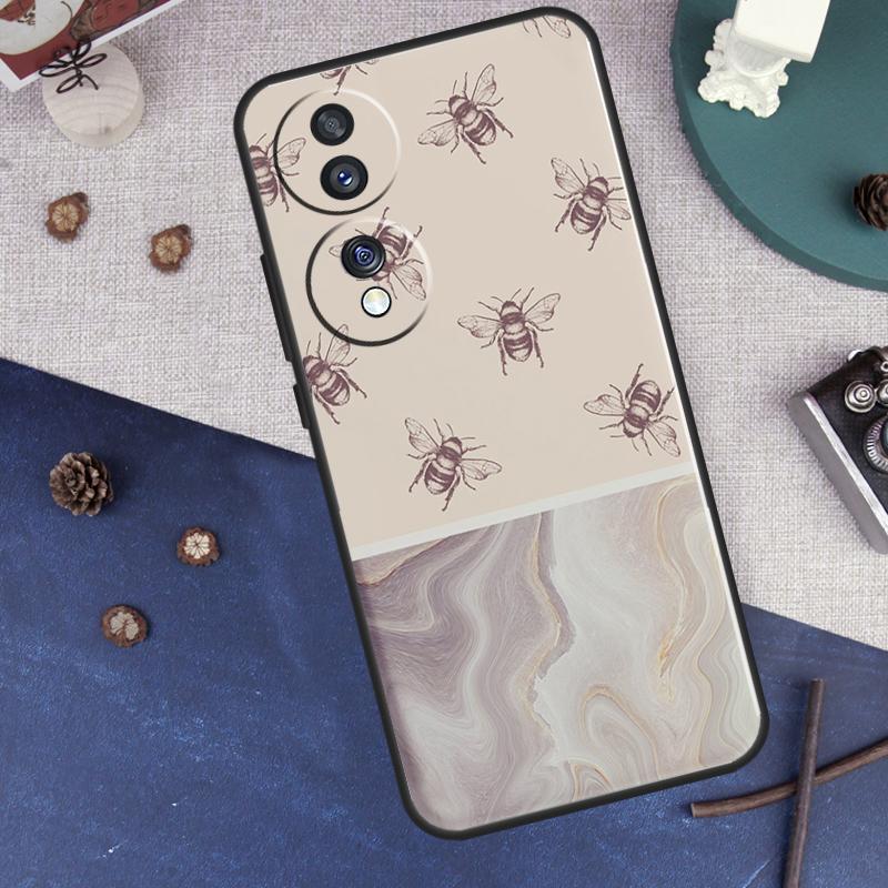 Bee Bumblebee For Honor Magic 8 7 5 6 Pro Case For Honor X9d X9c X9b X9a X8c X8b Win 50 70 90 200 400 Lite