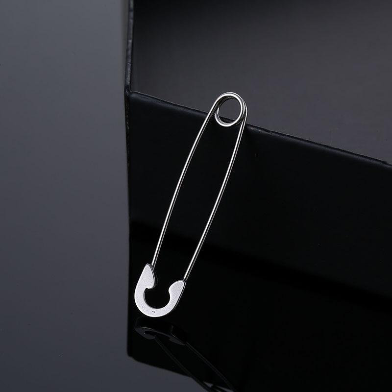 Korean Minimalist Pin Earrings Versatile Fashion Clip On Ear Accessories
