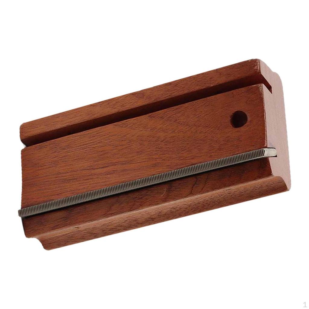 Fret Beveling File Luthier Tool Portable Shaping Rounding Repair Lightweight Compact Guitar Bass