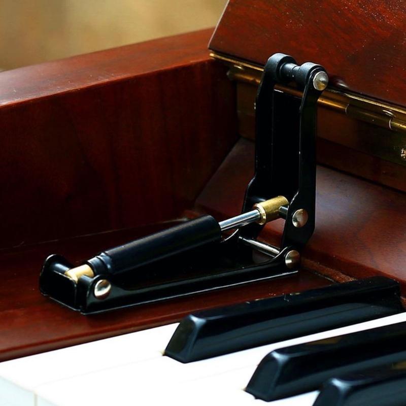 Piano Lid Slow Close Damper With Hydraulic Systems Without Drill Installation For Upright Piano Black Gold Silver Color