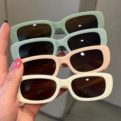 Fashion Vintage Small Frame Sunglasses Classic Summer Sunproof Eyewear for Children Boys Girls Outdoor Travel Goggle Shades Sun Glasses