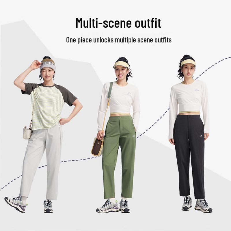 Pioneer Camp Women's Cropped Sun Protection Pants GXS607010