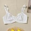 Women Full‑Coverage Underwire Bra Elegant Floral Lace Plus Size Large Cup Adjustable Back Closure Everyday Lingerie