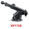1PCS Car Telescopic Rotating Sucker Accessories 17mm Silicone Bracket Car Holder Suction Cup Base Bracket Black for All Auto