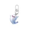 Glow in The Dark Ghost Keychain Set Small Resin Miniature Halloween Luminous Tiny Assorted Spooky Figurine