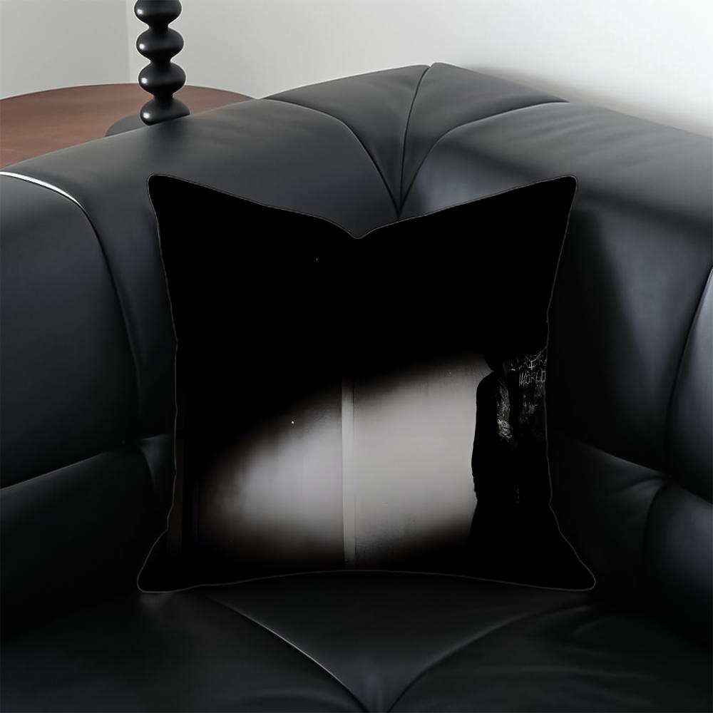 Rapper DDestroy Lonely Cushion Cover Pillow Case Antidustmite Invisible zipper silky plush cushion