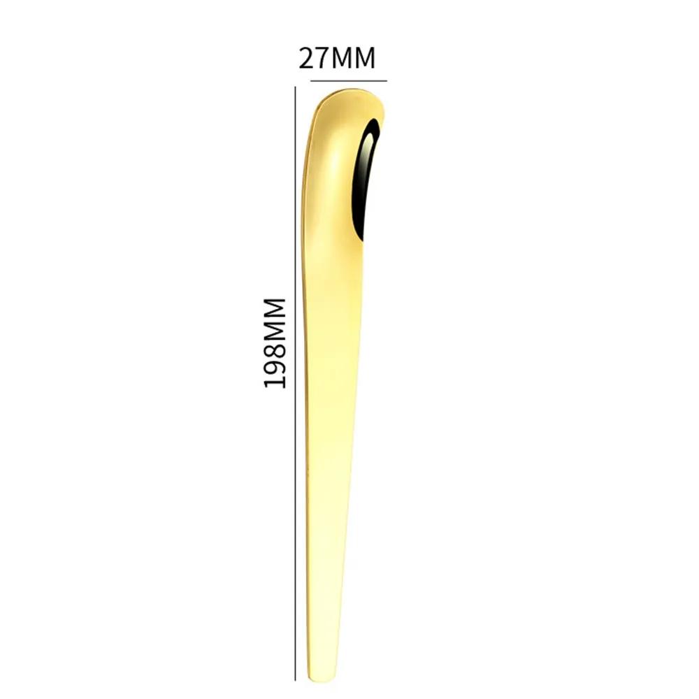New 304 Stainless Steel Tea Sticks Japanese Traditional Dessert Spoon Matcha Spoon Teaware