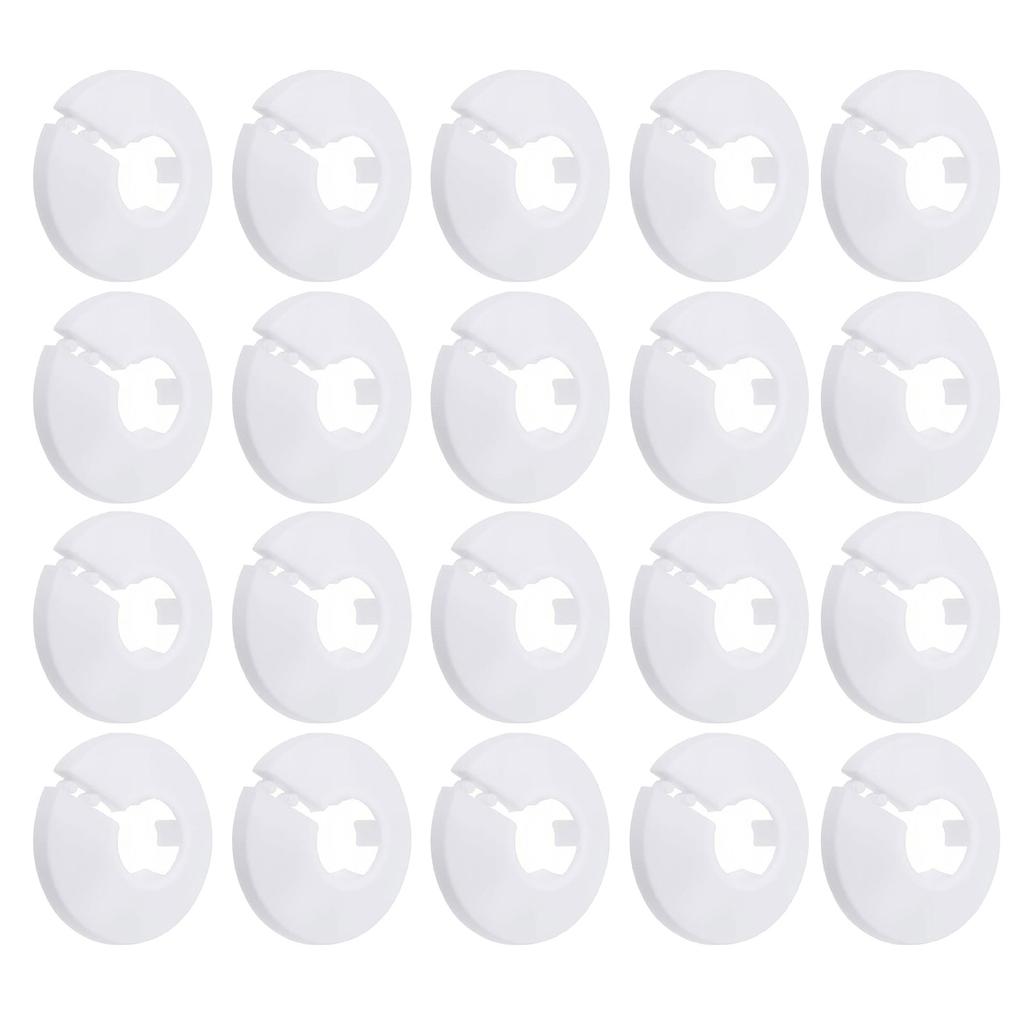 12mm Plastic Drain Pipe Rings Invisible Joints Decorative Accessory Modulars Drainage System Cover for Home Improvement