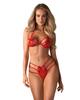 Red Giftella / Obsessive Lingerie Set