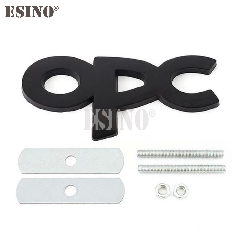 Car Styling OPC Line 3D Metal Zinc Alloy Car Badge Body Fender Adhesive Emblem for Opel Antara Astra Insignia Corsa Mokka Vectra
