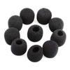 10 Stück Mini Mikrofonabdeckung Headset Ersatz Schaumstoff Mikrofonabdeckung Windschutz