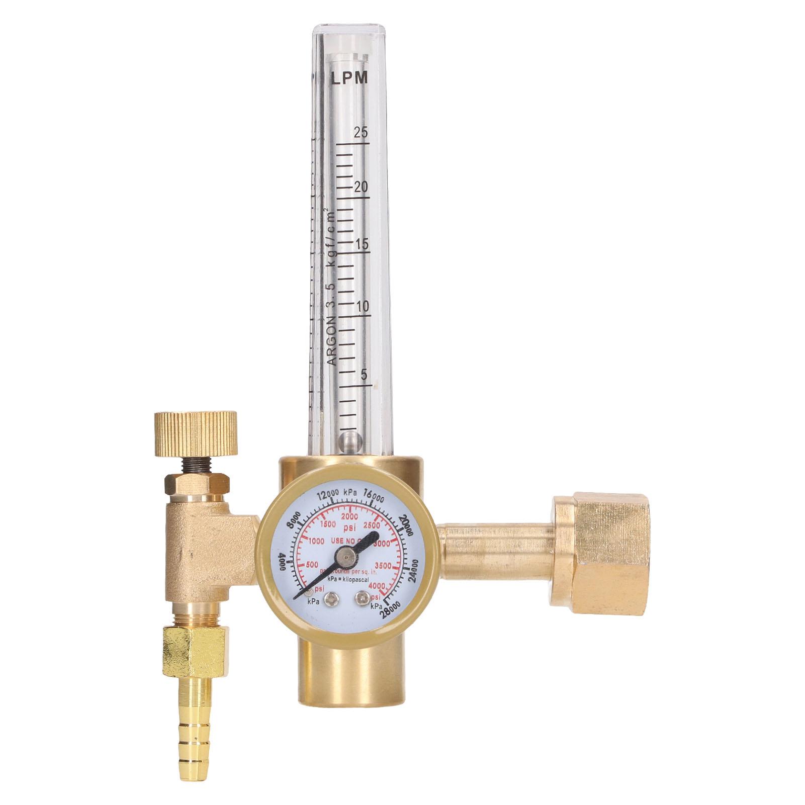 

Регулятор давления аргона Расходомер Сварочный газ CO2 Регулятор Манометр Сварочный расходомер