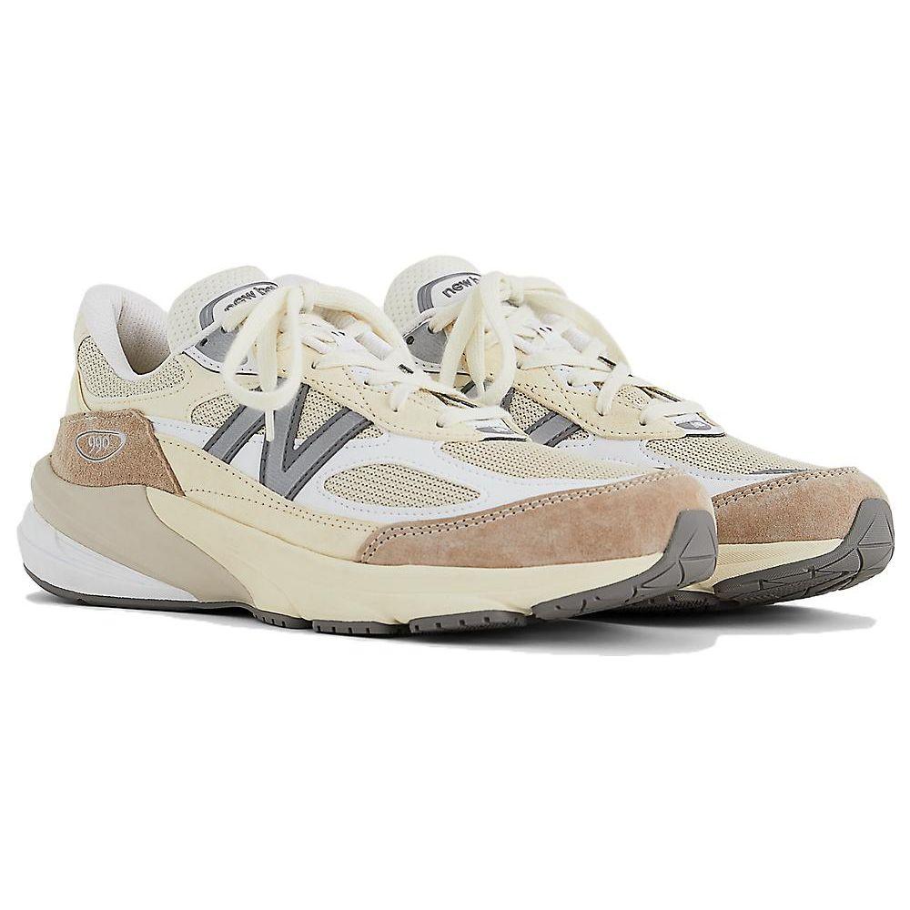 Teddy Santis X New Balance 990v6 Made In USA Mindful Grey Unisex Sneakers Cream Bone M990SS6