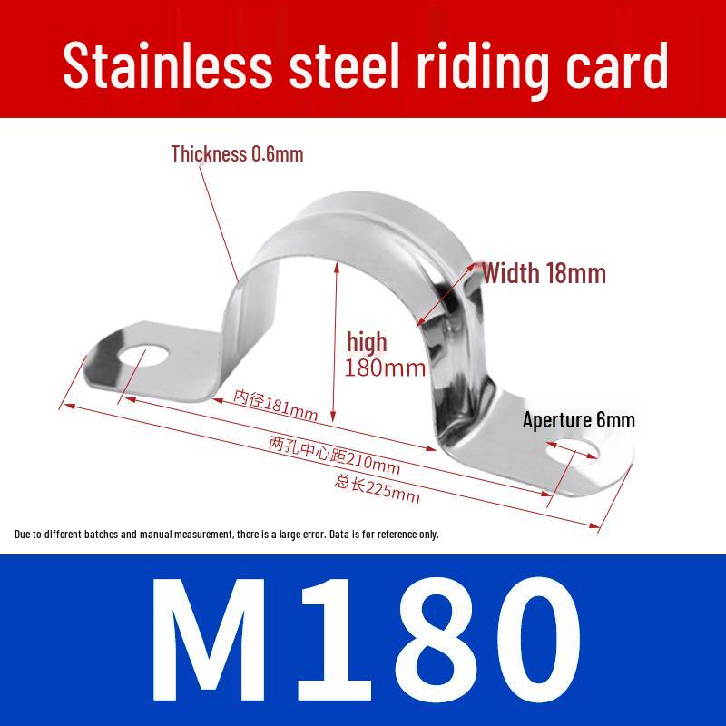 304 Stainless Steel U-Bolt Pipe Saddle Clamp