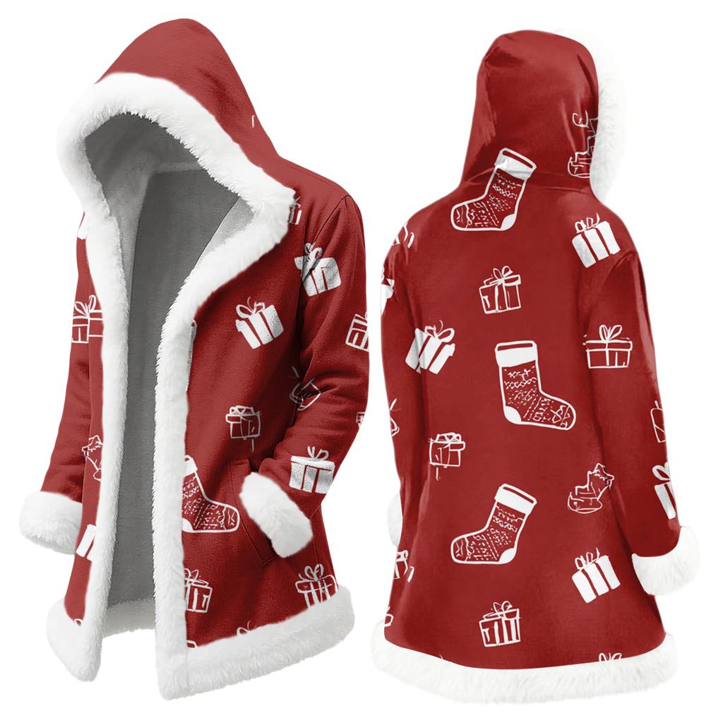 Herren Freizeitjacke mit Weihnachtsdruck