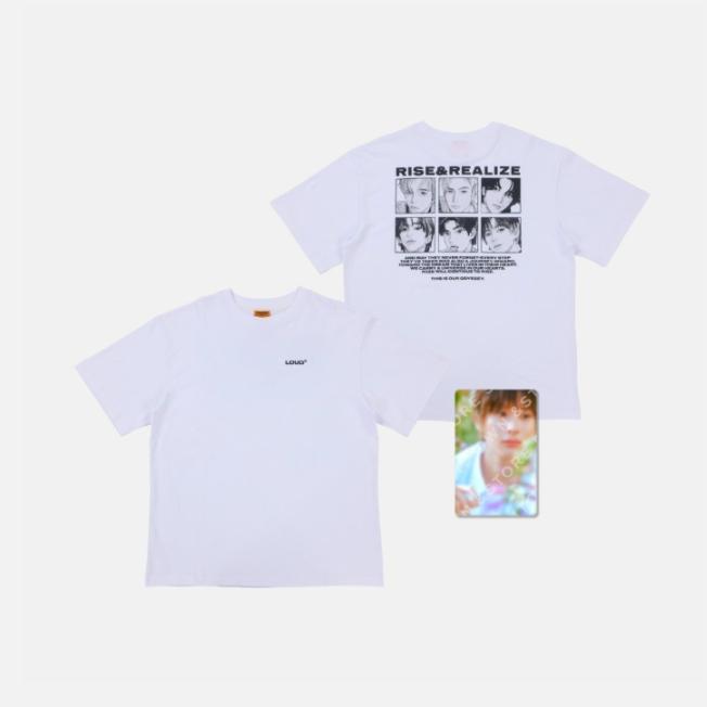 Pre-order 2025 RIIZE Concert Tour RIIZING LOUD in Seoul Character T-shirt Set