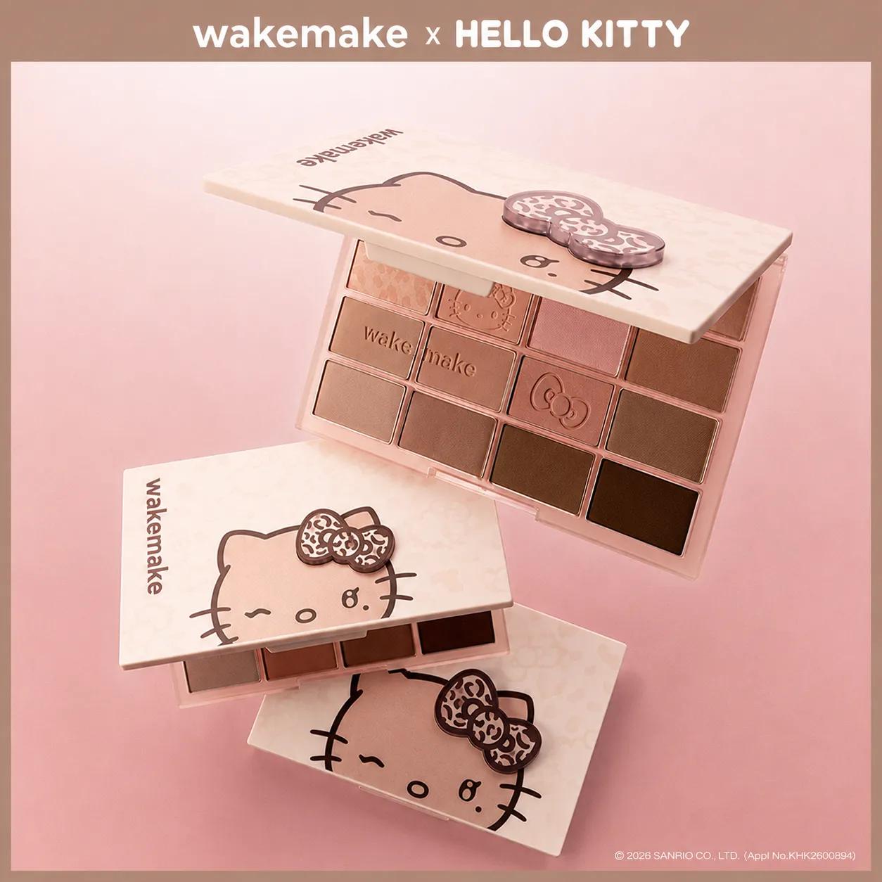 [GYARU KITTY] WAKEMAKE Soft Blurring Eye Palette #30 Classy Nude Blurring