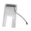 Doorbell Rain Cover Transparent Plastic ABS Weatherproof Solar Powered Door Bell Cover