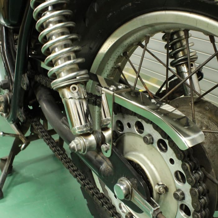 Yamaha SR400 SR500 All Years Stainless Steel Chain Case Chain Cover Chain Guard Accessory Custom Parts Exterior Custom Parts Chain Sprocket Sprocket