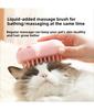 2pcs Cat Comb Spray Comb Refillable Anti-Shedding Massage Comb Pet Spray Comb Grooming Tool Cleaning Supplies