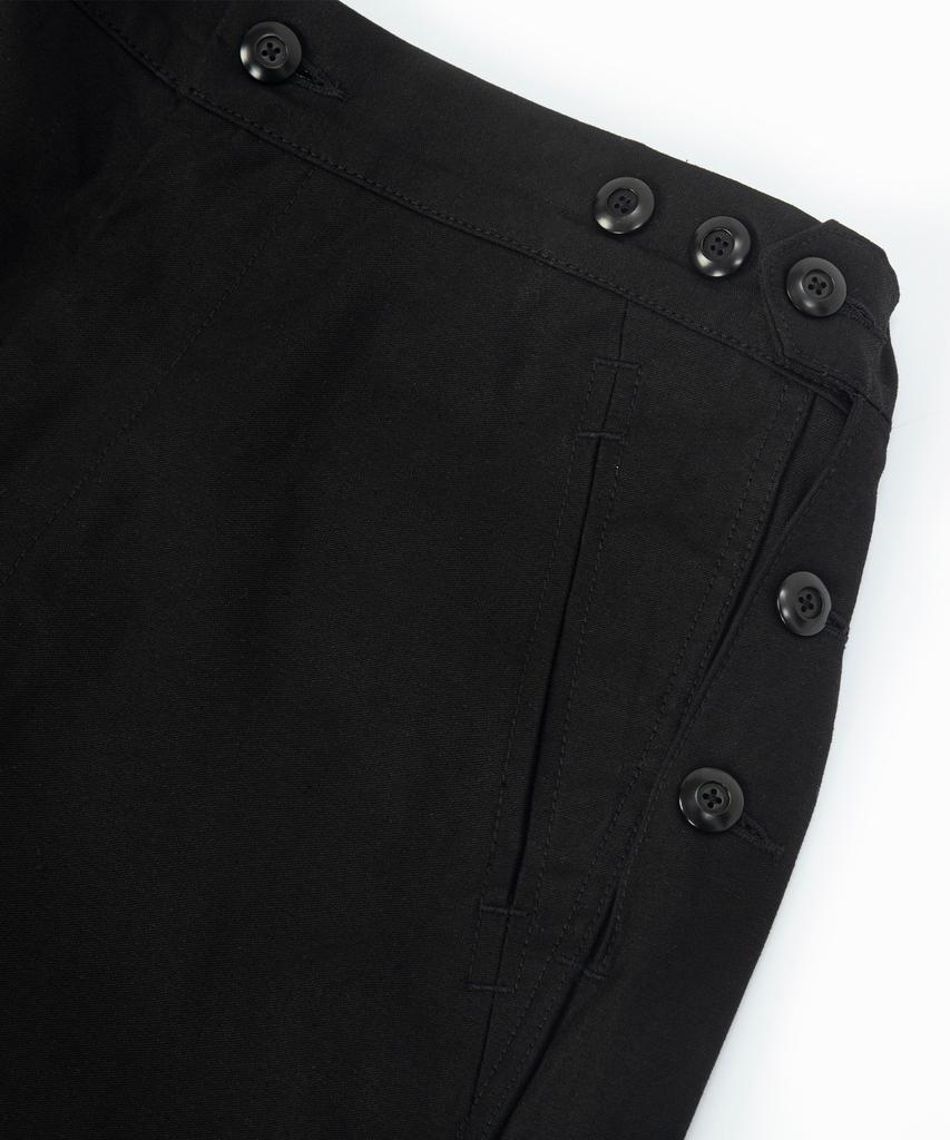 ENDOOR Side Button B.D.U Pants (Black)
