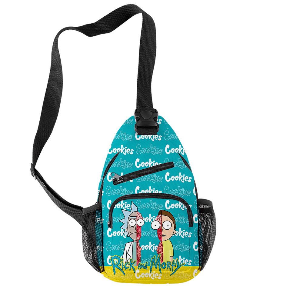 Cook Messenger Bag, Breast Bag, Wear-Resistant And Anti-Splashing Oxford Cloth Shoulder Bag, Casual Outdoor Bag.