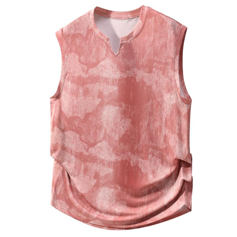 Plus Size 4XL-10XL Summer Black Vest Sleeveless T-shirt for Men Tops Casual Oversized Tee Summer Men Clothes