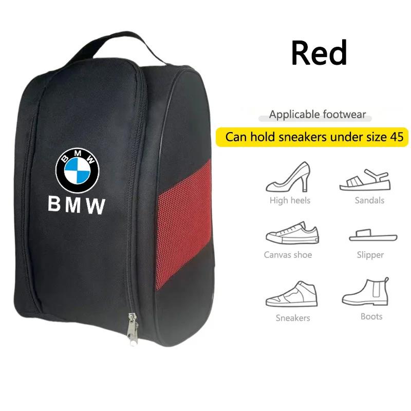 

Car Sticker Hot 2025 Car Shoe Storage Bag Emblem Sneaker Travel Outdoor Organization Case Tools For BMW F10 F30 E46 G28 G20 G30