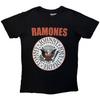 Ramones Hey Ho Roter Blocktext Premium Carbon T-Shirt Unisex