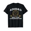 Gaming Adhd And D Funny Gamer Unisex Boys Kids Youth T Shirt Vintage Unisex Soft Top For Everyday Wear Homme Comfortable