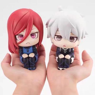 10cm Blue Lock Anime Figure Isagi Yoichi/Nagi Seishiro Action Figure Collection Model Doll Toy