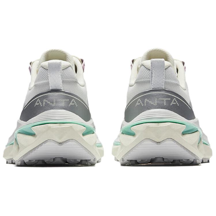 Anta Explore Pro Comfortable Versatile Durable Non-Slip Low-Top Casual Running Shoes Women sneaker Light-Gray Silver 922525589-5