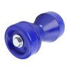 90mm Boat Trailer Bow Roller Shock Absorbing Wearproof Impact Protection PVC Bow Stop Bell Roller Blue