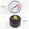 Air Compressor Pneumatic Hydraulic Pressure Gauge Male Thread Bottom