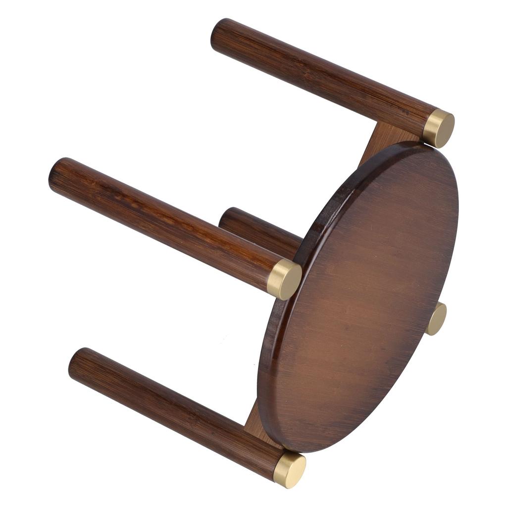 Stool Chair Bamboo Cute Lovely Fashionable Innovative Child Step Stool for Home Yard Garden