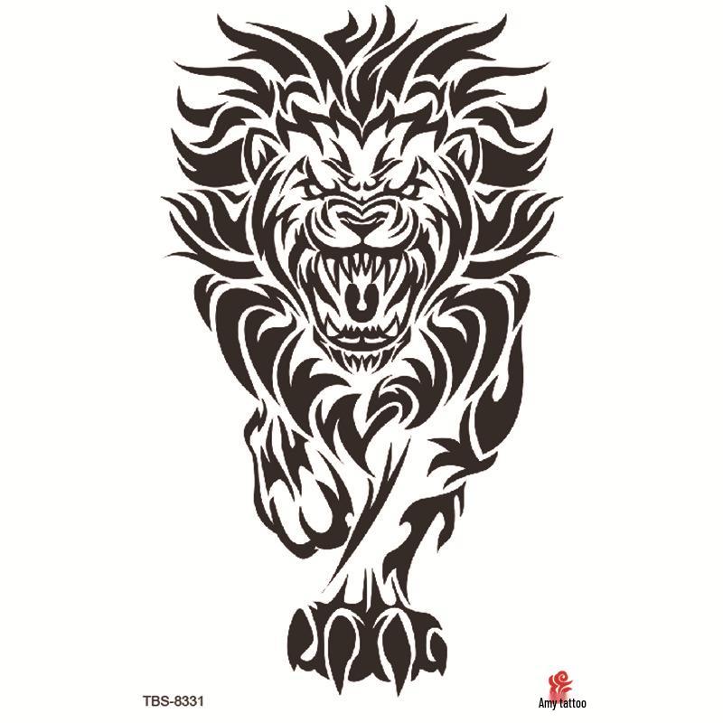 Set mic de tatuaje autocolante totem și simbol impermeabile pentru antebraț