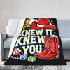 I Knew It I Knew You Cartoon Movie Blankets Fleece TS5 Multi-function Super Soft Throw Blanket for Bed Couch Bedding Throws