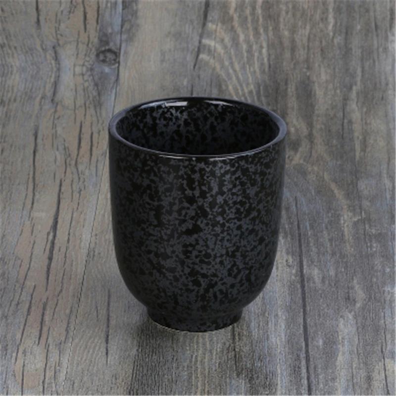 Japanese Tea Water Mug Handy Cup Hand-painted Ceramic Cherry Blossom Cups Creative Rough Ceramic Tea Cups  Coffee Cup