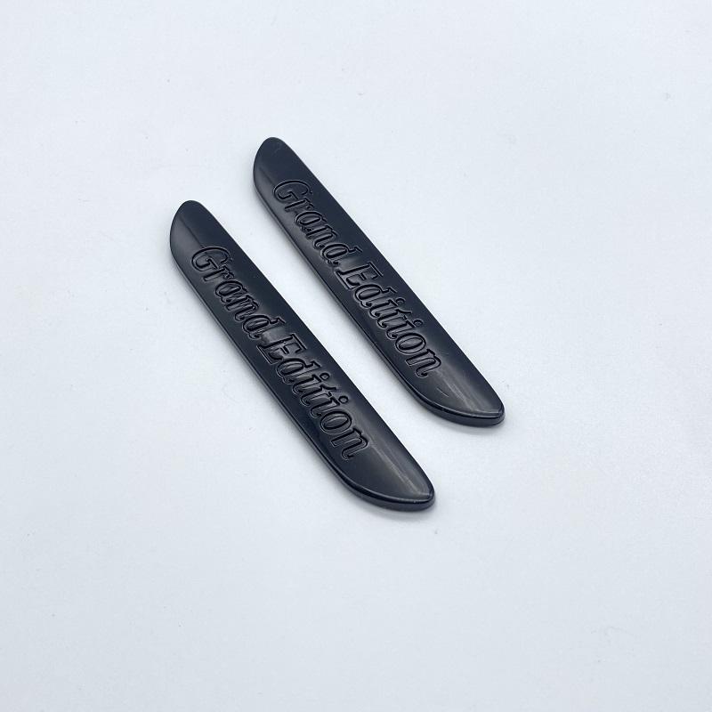 NIGHT EDITION Grand Edition Prime Edition Blade Top Emblém ABS na blatník auta Mercedes Benz Samolepka s bočním odznakem Lesklá černá