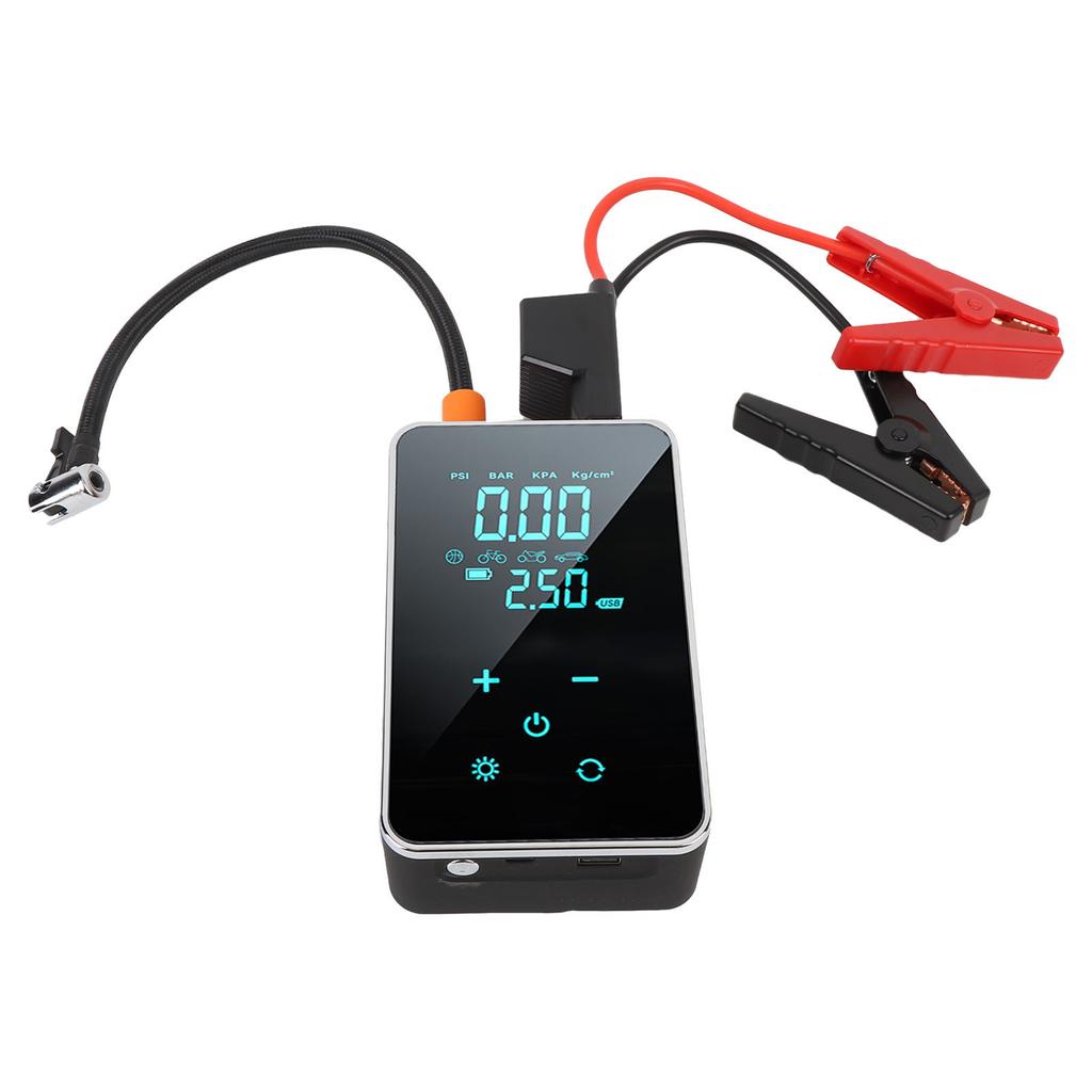 Cordless Tire Inflator 150PSI Multiple Modes Portable Air Pump with Digital Display for Bike Car Motorcycle Ball Outdoor