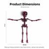 Poseable Skeleton Refrigerator Magnets Movable Joints Decorative Magnets  Office Decor