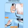 For Samsung Galaxy S26 Case Solid Color Wallet Leather Phone Cover with Strap