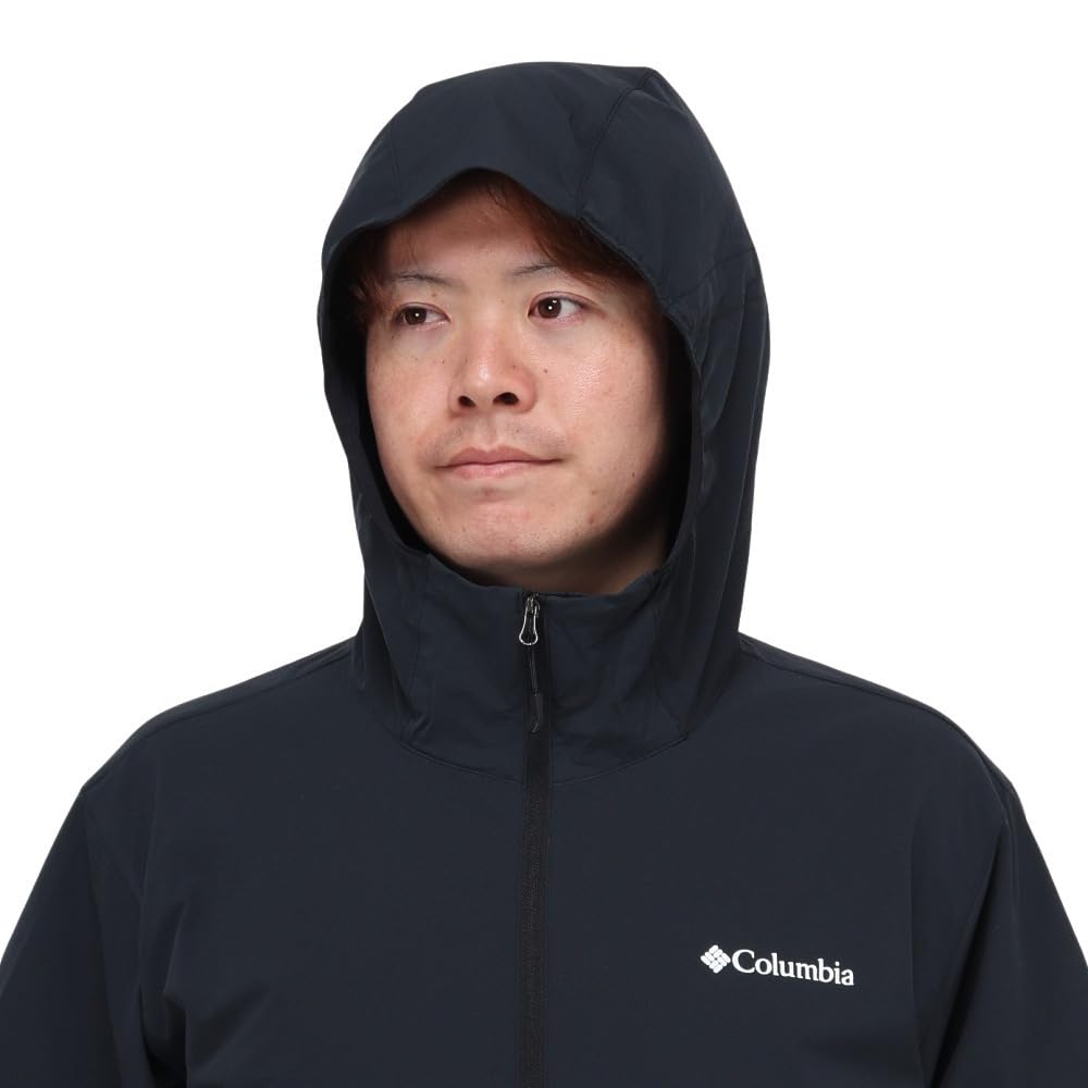 Light Canyon Softshell Jacket PM0373 M Black [Columbia] Men's