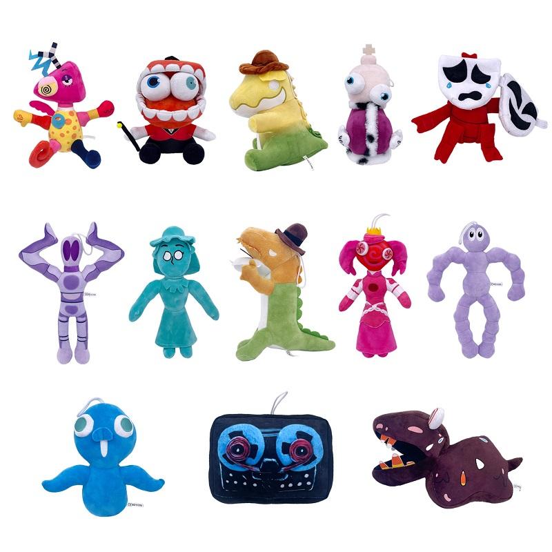 25cm Der Erstaunliche Digitale Zirkus Gummigoo Plüschtier Digitaler Zirkus 2 Gangle Zooble Caine Jax Ponmi Pomny Clown Hase Jackson