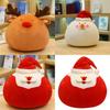 Santa Reindeer Snowman Claus Plush Cushion For Christmas Decor And Warmth