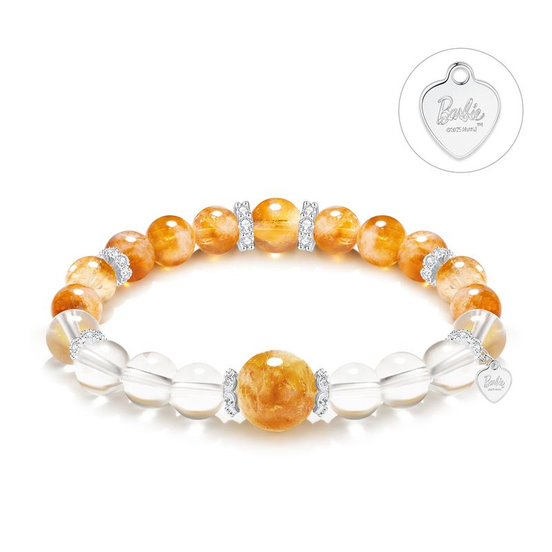 Barbie Lucky beads, gentle Chinese style beads, lucky energy blessing, simple and versatile temperament, amethyst bracelet, women's style Ba2505218